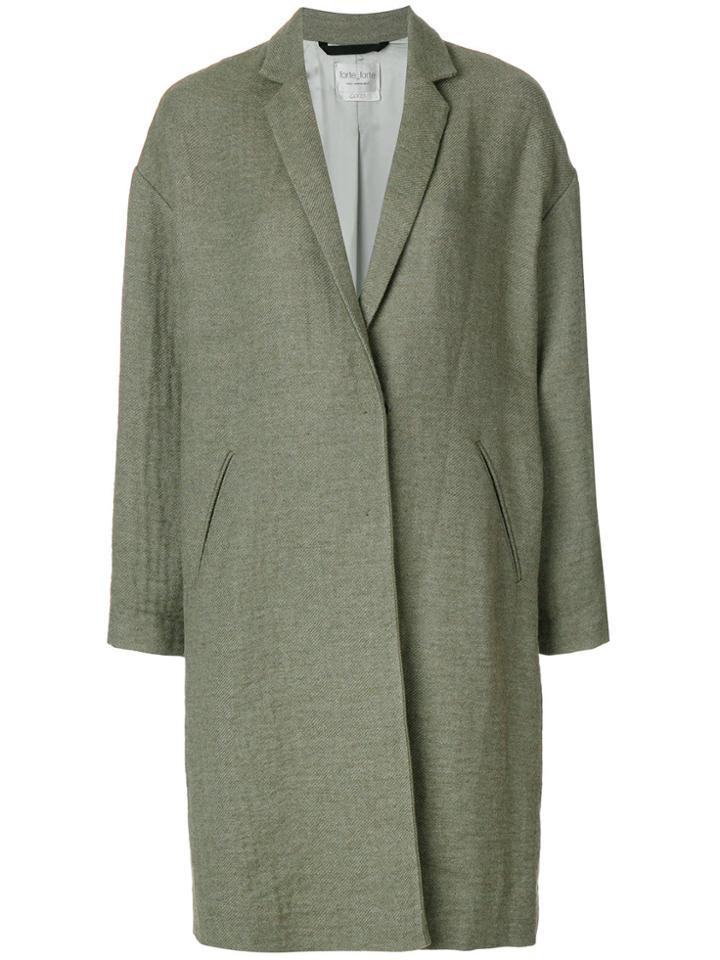 Forte Forte Boxy Coat - Green