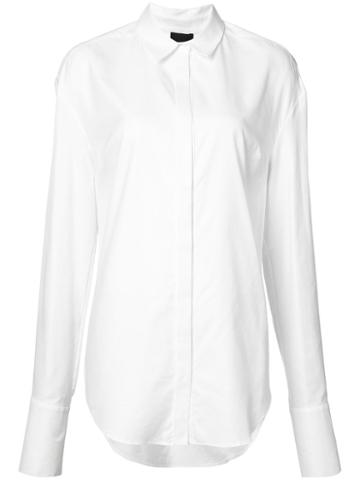 Josh Goot Longsleeved Shirt, Women's, Size: Small, White, Cotton