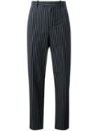 Erika Cavallini Pinstriped Straight Leg Trousers