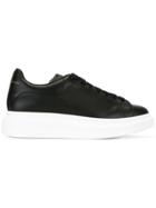 Alexander Mcqueen Oversize Lace-up Sneakers - Black