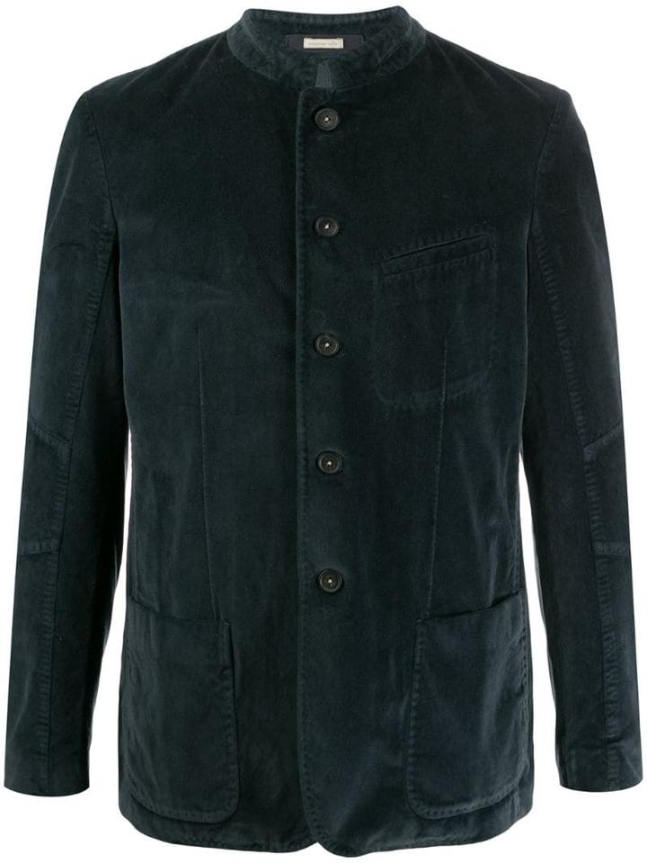 Massimo Alba Moleskin Jacket - Blue