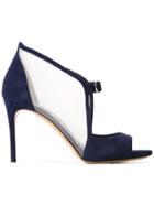 Casadei Open Toe Pumps - Blue