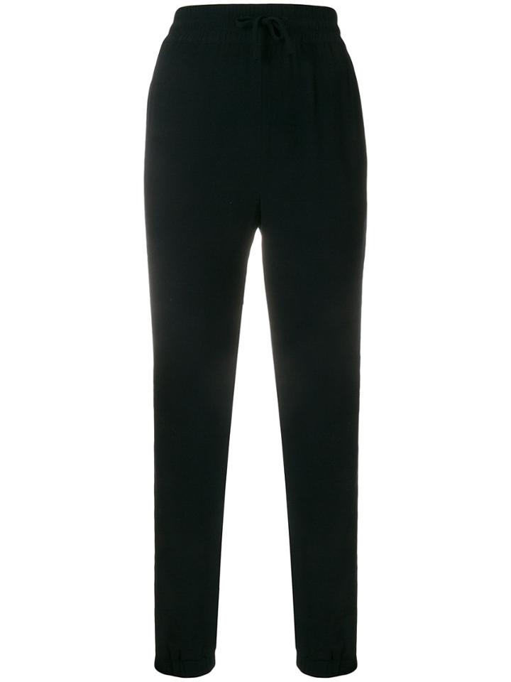 Zoe Karssen Relaxed Tapered Trousers - Black