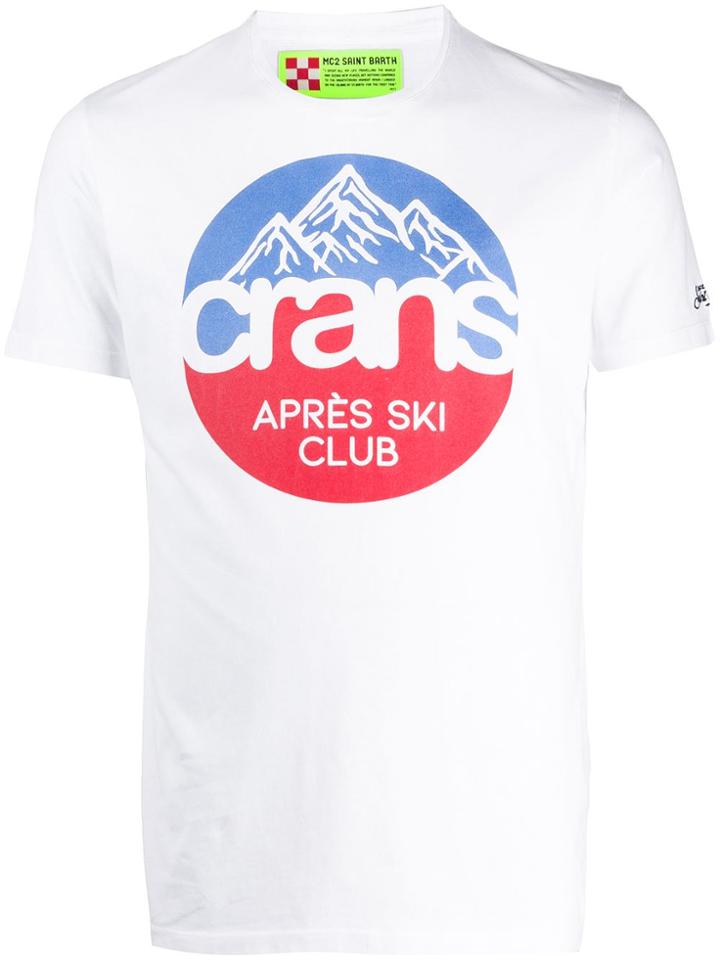 Mc2 Saint Barth Apres Ski Club T-shirt - White