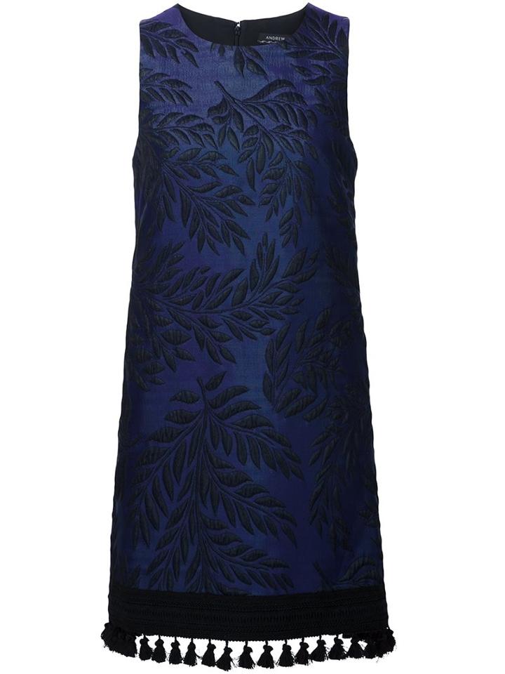Andrew Gn Embroidered Dress