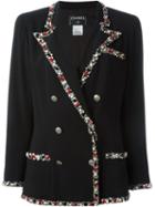 Chanel Vintage Embellished Trim Jacket