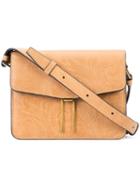 Hayward Mini H Crossbody Bag, Women's, Nude/neutrals, Calf Leather/calf Suede