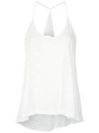 Andrea Bogosian Halter Neck Tank Top - White