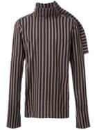Strateas Carlucci 'sterile' Funnel Neck Jumper, Adult Unisex, Size: Small, Black, Cotton