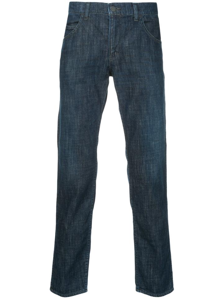 N. Hoolywood Cropped Straight Leg Jeans - Unavailable