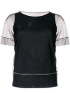 Fabiana Filippi Layered Look Top - Black
