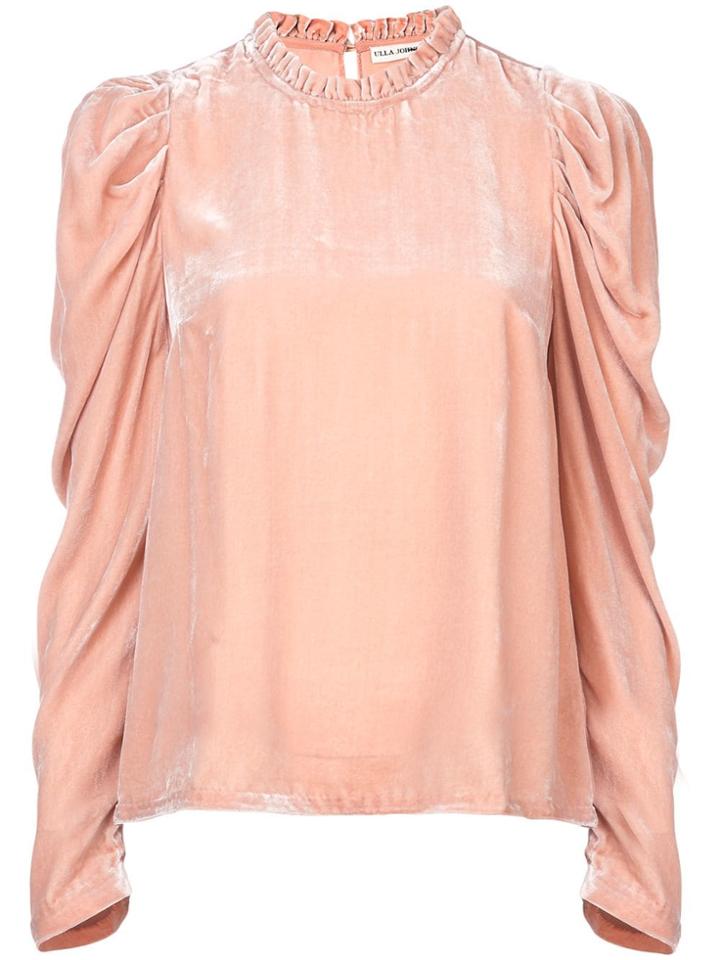 Ulla Johnson Velvet Blouse - Pink