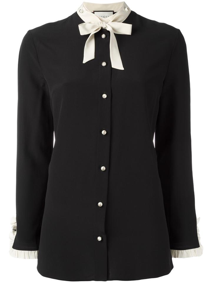 Gucci Necktie Shirt - Black