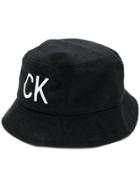 Calvin Klein Jeans Logo Print Hat - Black