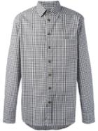 Raf Simons Checked Shirt, Men's, Size: 50, White, Cotton
