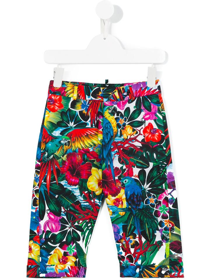 Dsquared2 Kids Printed Trousers, Girl's, Size: 6 Yrs