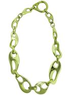Prada Metal Necklace - Green