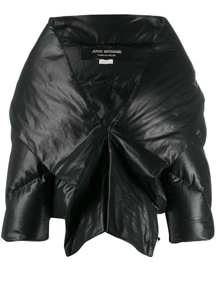 Comme Des Garçons Pre-owned Down Cropped Jacket - Black