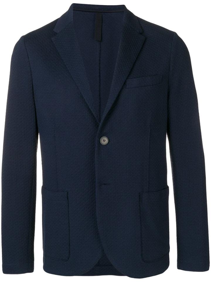 Harris Wharf London Single-breasted Blazer - Blue