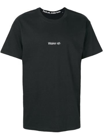 F.a.m.t. Wake Up' Black Tee