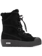 Bally Lace-up Snow Boots - Black