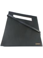 Jacquemus - 'le Grand' Shoulder Bag - Women - Leather - One Size, Black, Leather