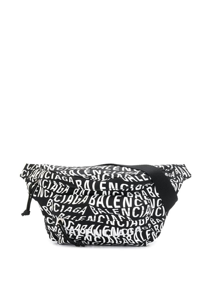 Balenciaga Wheel Belt Bag - Black