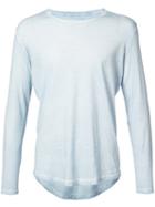 Majestic Filatures - Fitted Knitted Top - Men - Cotton - S, Blue, Cotton