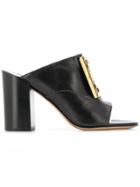 Givenchy 4g Mules - Black