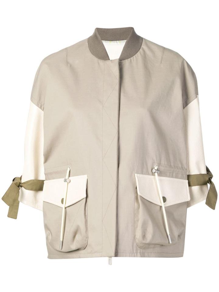 Drome Grey Bomber Jacket
