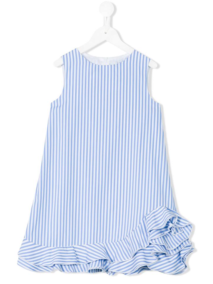 Simonetta - Striped Dress - Kids - Cotton - 2 Yrs, Blue