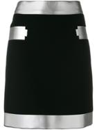 Rag & Bone /jean Zipped Biker Skirt - Black