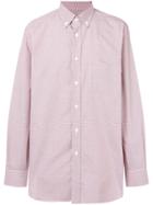 Brioni Button Up Shirt - Red