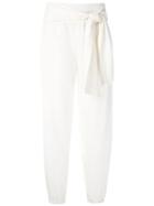 Nk Flui Joana Tied Waistband Trousers - White
