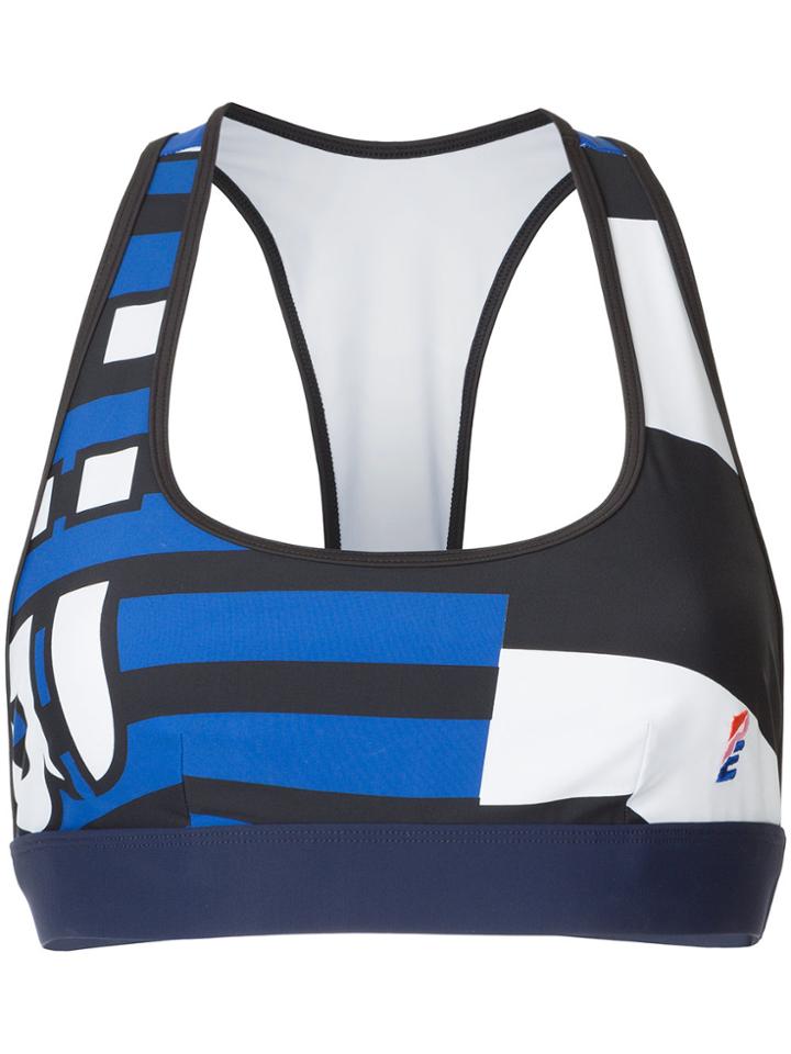 P.e Nation The Bumper Crop Top - Blue