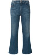 Diesel Cropped Flared Jeans - Blue