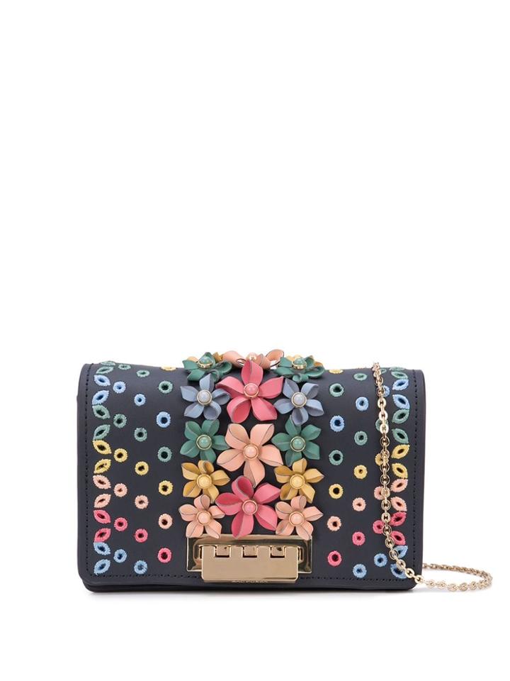 Zac Zac Posen Earthette Floral Crossbody Bag - Blue