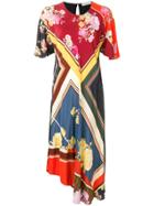 Preen Line Yesina Floral Foulard Dress - Multicolour