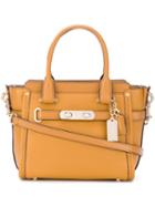 Coach - Swagger Tote - Women - Calf Leather - One Size, Brown, Calf Leather