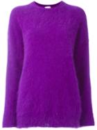 Giamba Soft Jumper, Women's, Size: 40, Pink/purple, Polyamide/angora