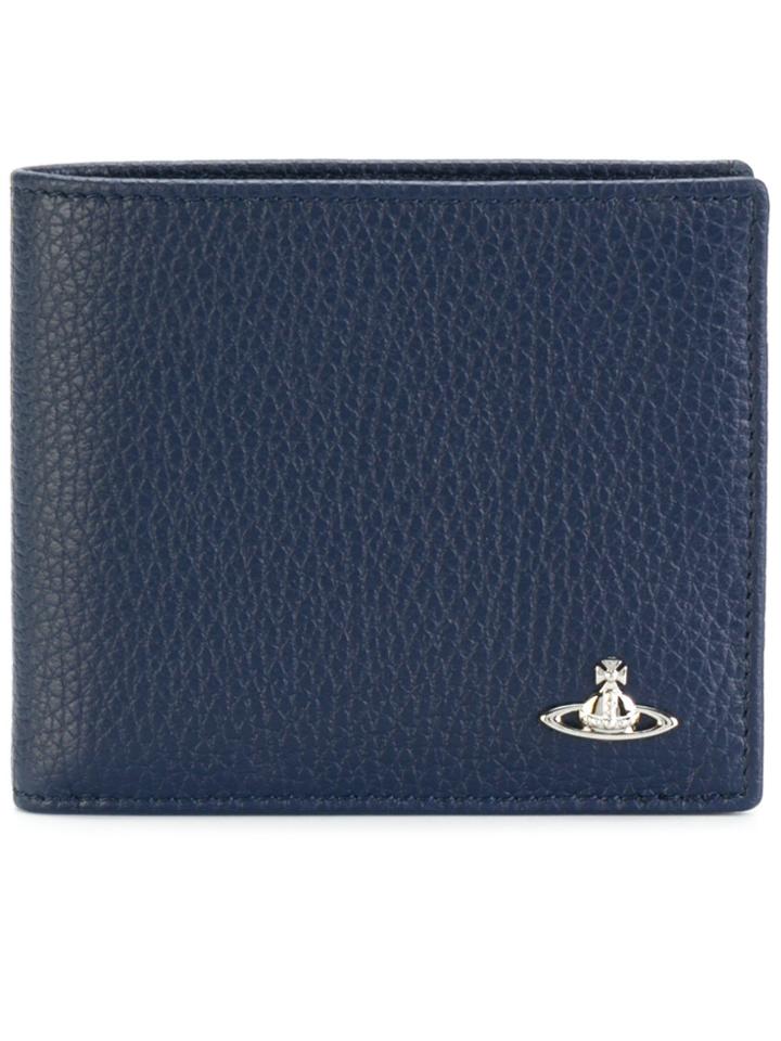 Vivienne Westwood Logo Plaque Cardholder - Blue