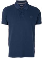 Woolrich Logo Embroidered Polo Shirt - Blue