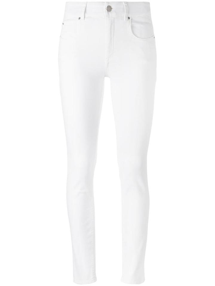 Isabel Marant Étoile Elka Jeans, Women's, Size: 36, White, Cotton/polyester/spandex/elastane