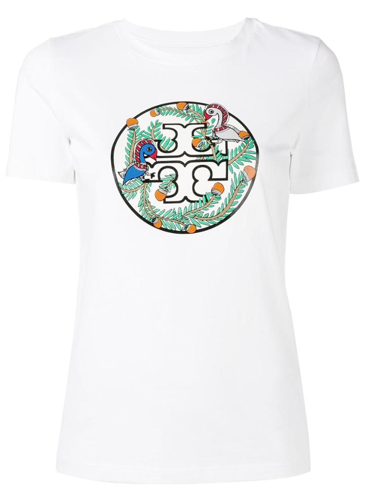 Tory Burch Logo T-shirt - White