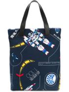 Loewe 'poly Galaxy Print' Tote