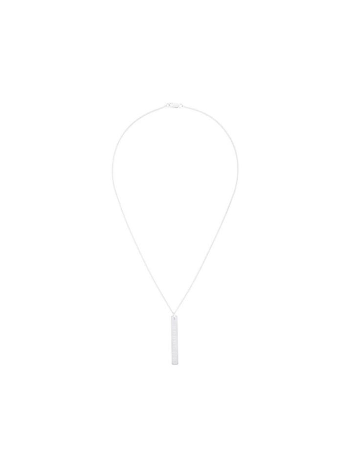 Maison Margiela Long Plaque Necklace