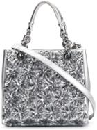 Michael Michael Kors Small 'flora Burst' Crossbody Bag, Women's, Grey