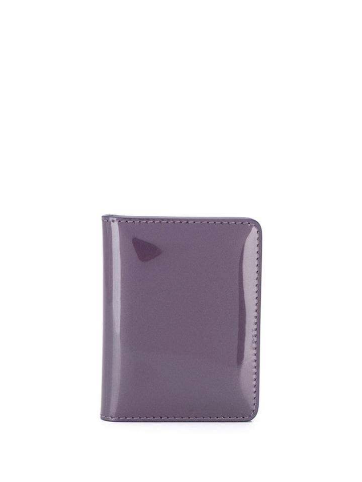 Maison Margiela Patent Cardholder - Purple