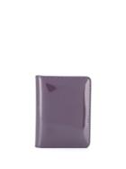 Maison Margiela Patent Cardholder - Purple