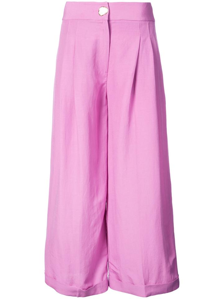 Rejina Pyo Dylan Trousers - Pink & Purple